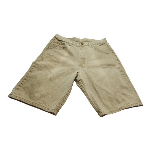 Wrangler‎ Bermuda Shorts size 32 Tan - Picture 1 of 8